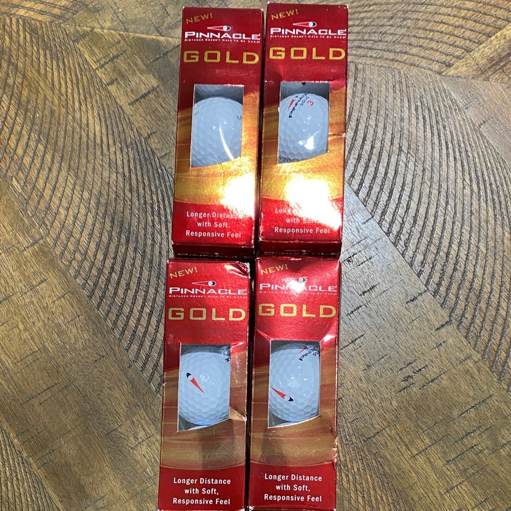 Pinnacle Gold golf balls NWOT